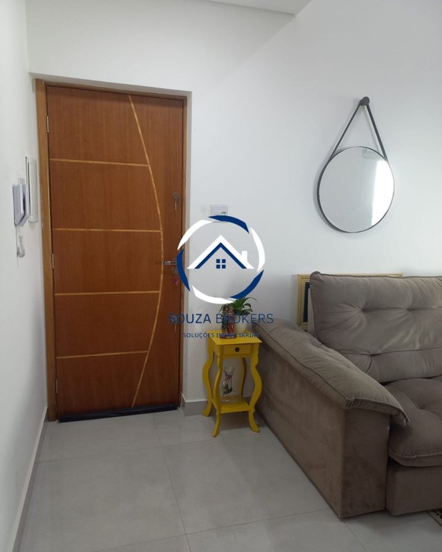 Excelente cobertura de 130m² no Bairro Campestre em Santo André  Santo André - 
