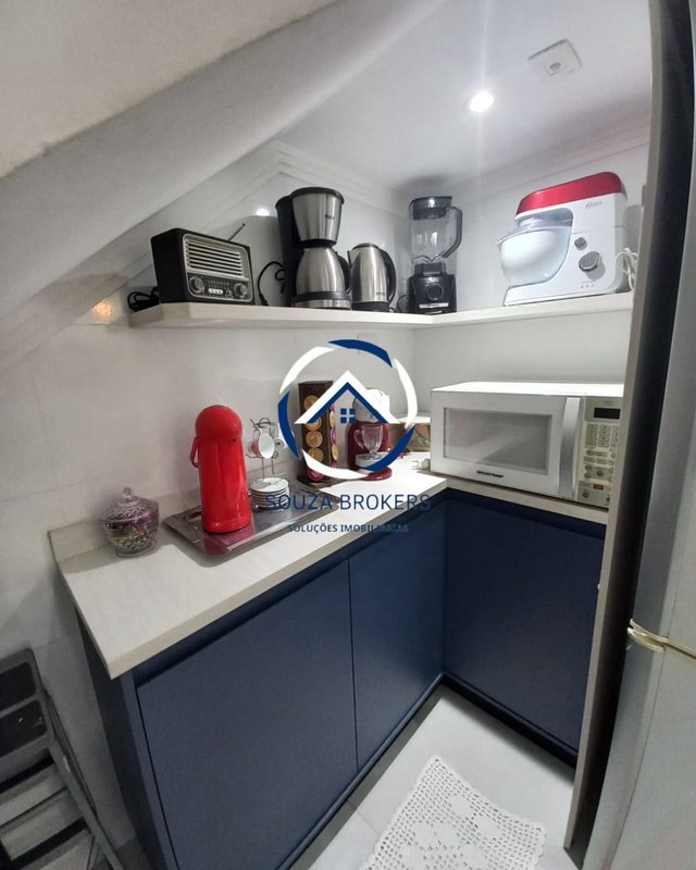 Excelente cobertura de 130m² no Bairro Campestre em Santo André  Santo André - 