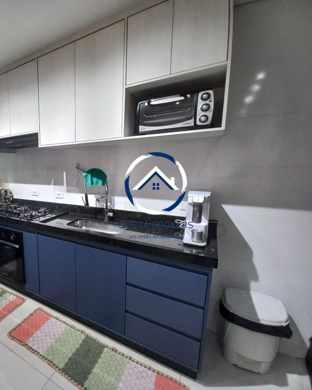 Excelente cobertura de 130m² no Bairro Campestre em Santo André  Santo André - 