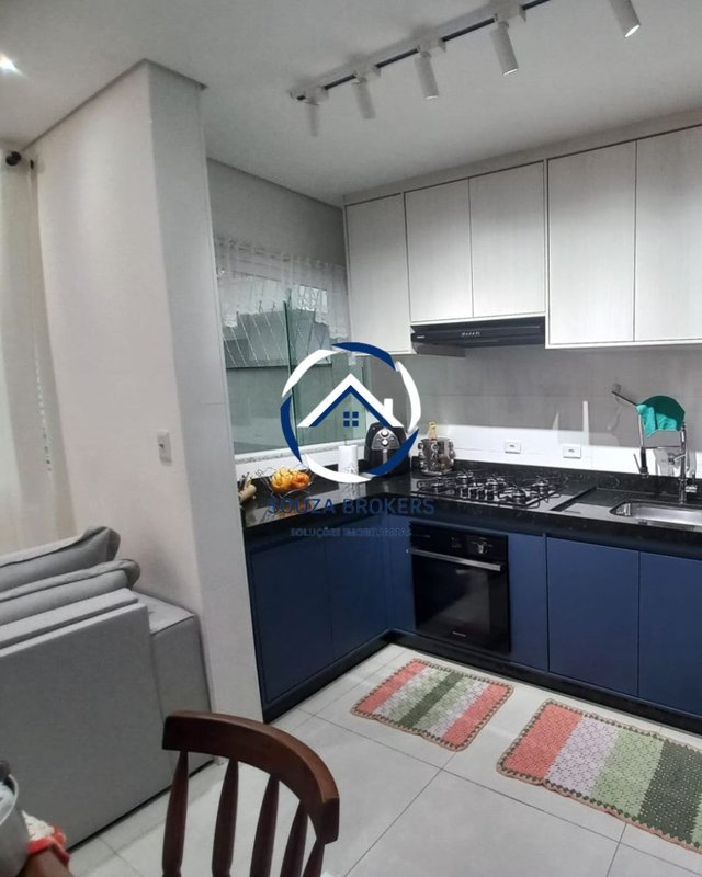 Excelente cobertura de 130m² no Bairro Campestre em Santo André  Santo André - 