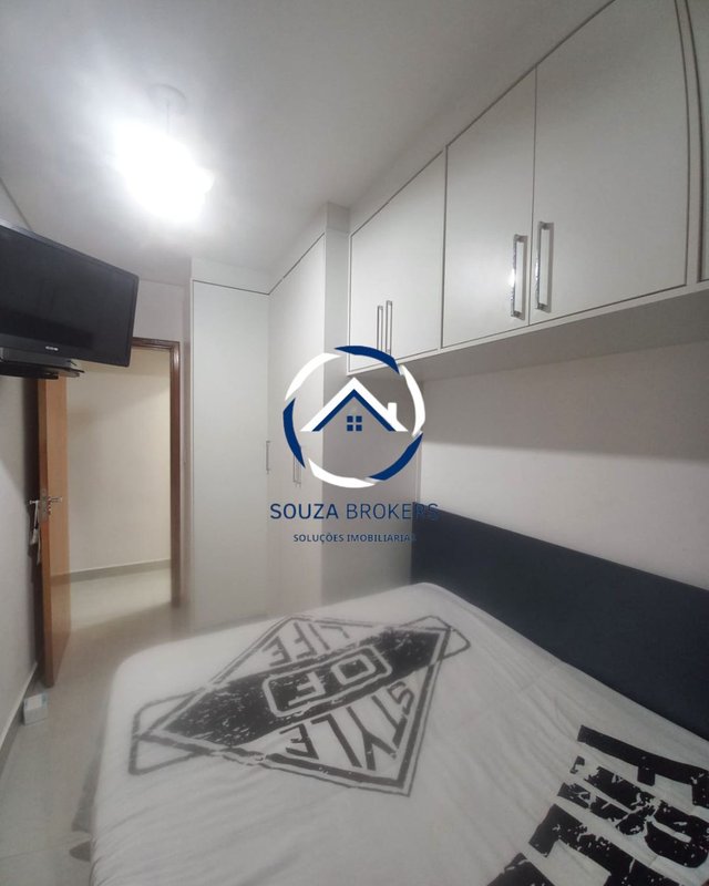 Excelente cobertura de 130m² no Bairro Campestre em Santo André  Santo André - 