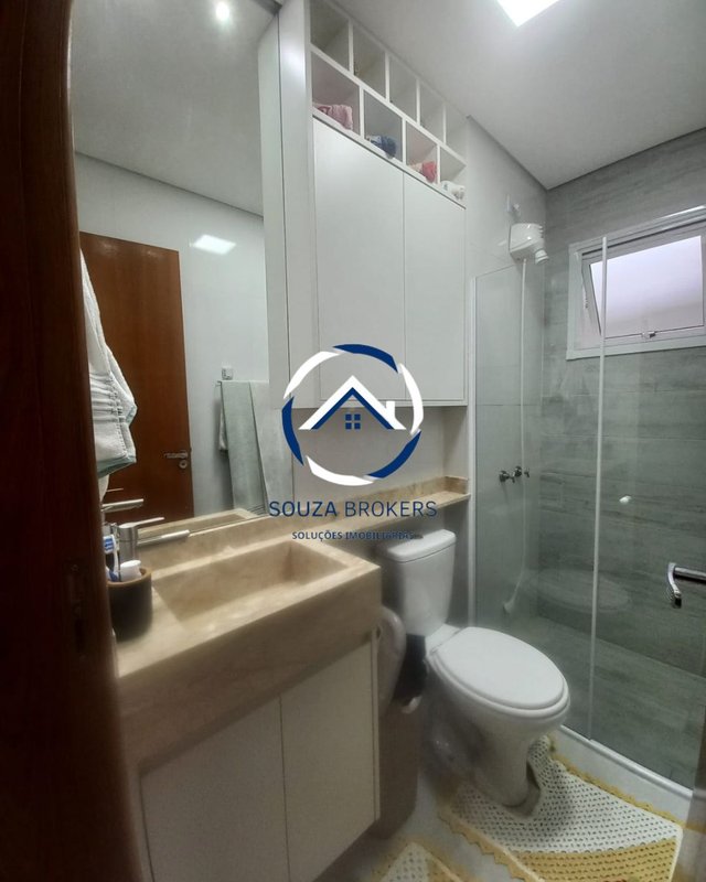 Excelente cobertura de 130m² no Bairro Campestre em Santo André  Santo André - 