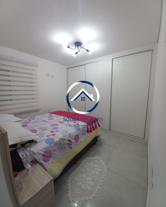 Excelente cobertura de 130m² no Bairro Campestre em Santo André  Santo André - 