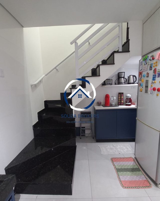 Excelente cobertura de 130m² no Bairro Campestre em Santo André  Santo André - 