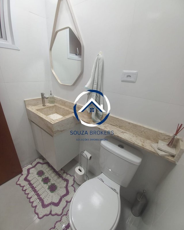 Excelente cobertura de 130m² no Bairro Campestre em Santo André  Santo André - 
