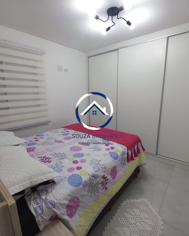 Excelente cobertura de 130m² no Bairro Campestre em Santo André  Santo André - 