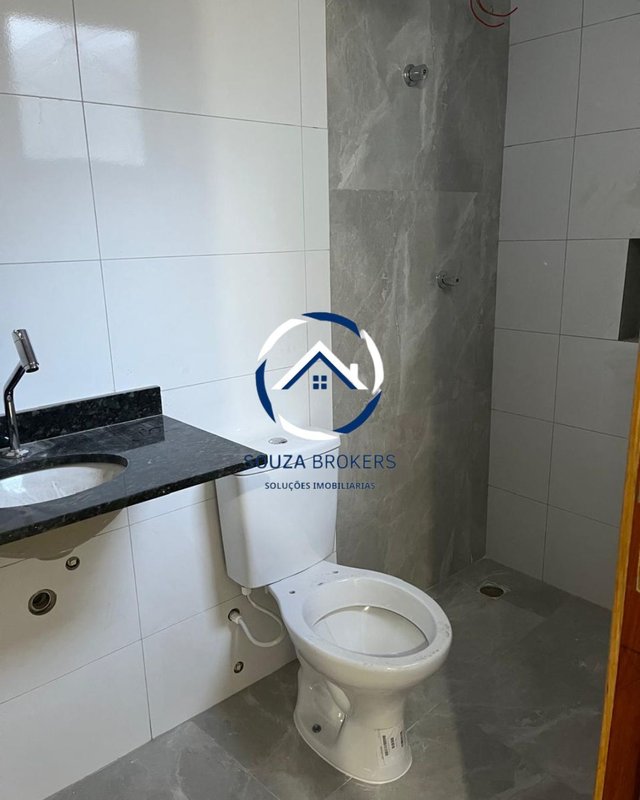 Excelente sobrado de 101m² na Vila Lucinda em Santo André  Santo André - 