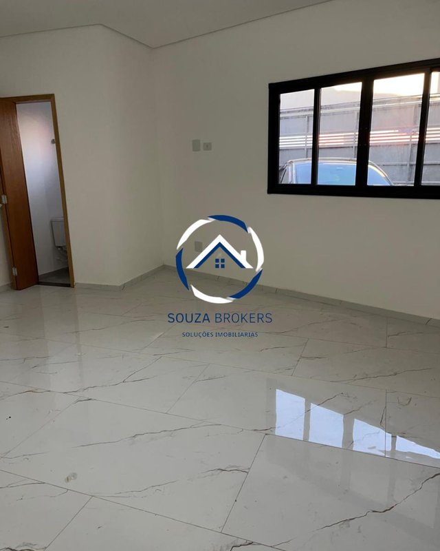 Excelente sobrado de 101m² na Vila Lucinda em Santo André  Santo André - 