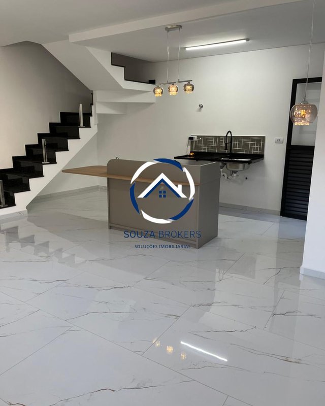 Lindo sobrado de 102m² na Vila Lucinda em Santo André  Santo André - 