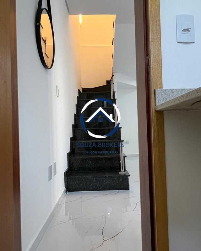 Lindo sobrado de 102m² na Vila Lucinda em Santo André  Santo André - 