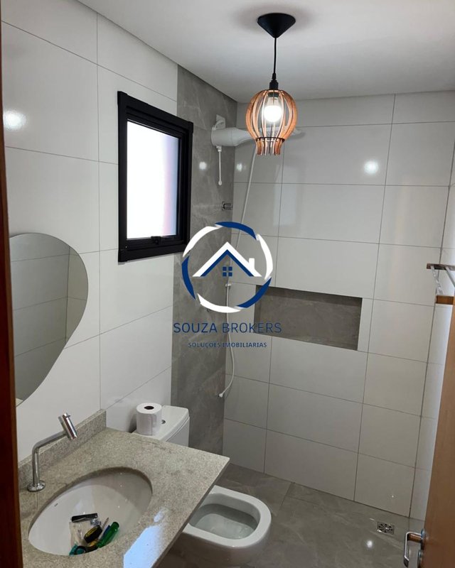 Lindo sobrado de 102m² na Vila Lucinda em Santo André  Santo André - 