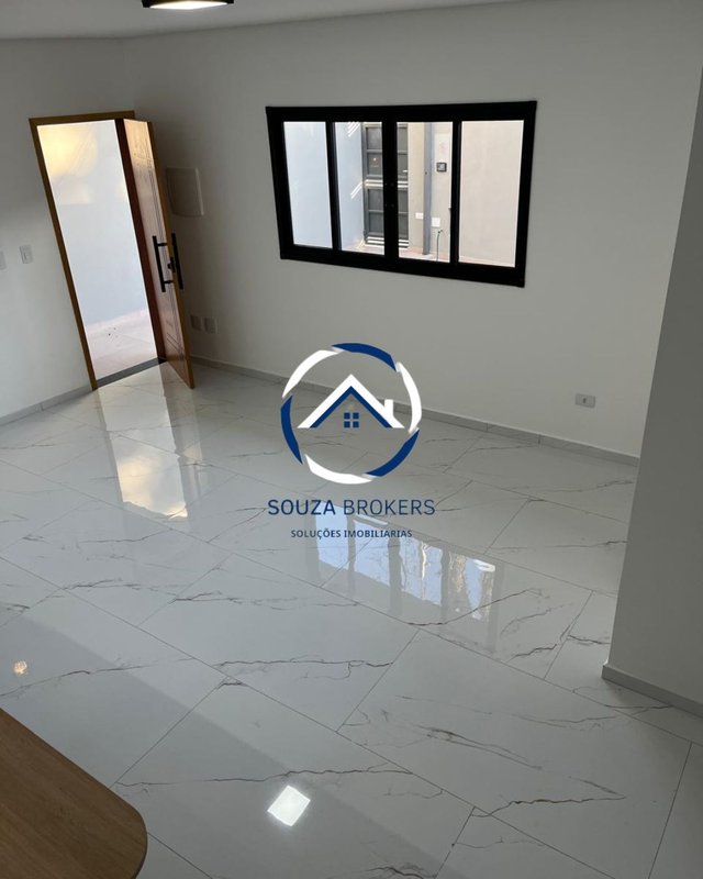Lindo sobrado de 102m² na Vila Lucinda em Santo André  Santo André - 