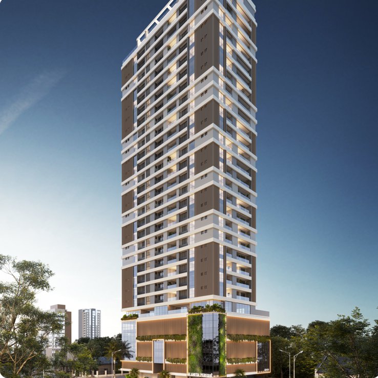 APARTAMENTO COM 3 SUÍTES EM BALNEÁRIO PEREQUE  Porto Belo - 