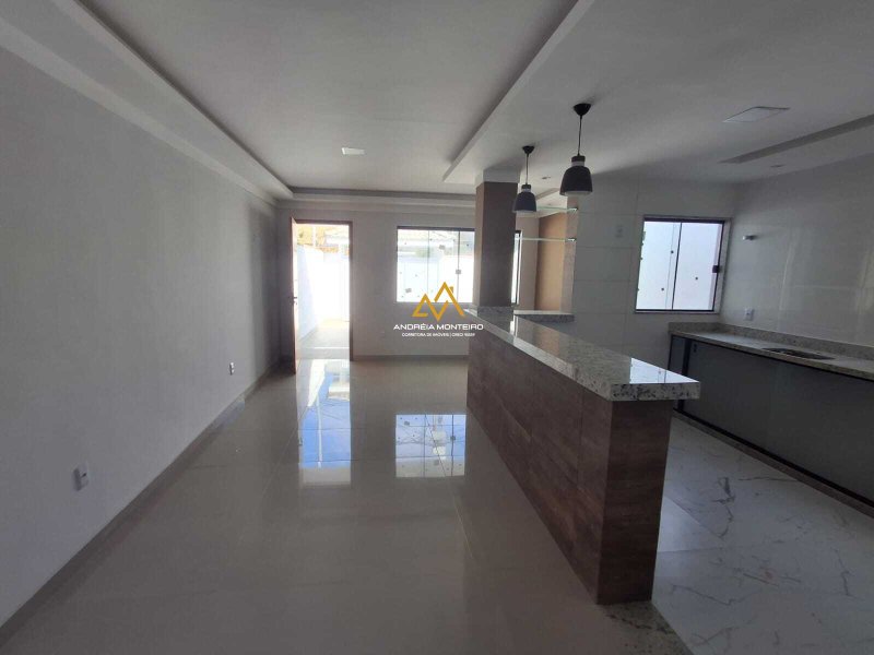 Casa com 3 quartos, 92 m², à venda por R$ 520.000- Jardim Atlântico Central (Itaipuaçu)  Maricá - 