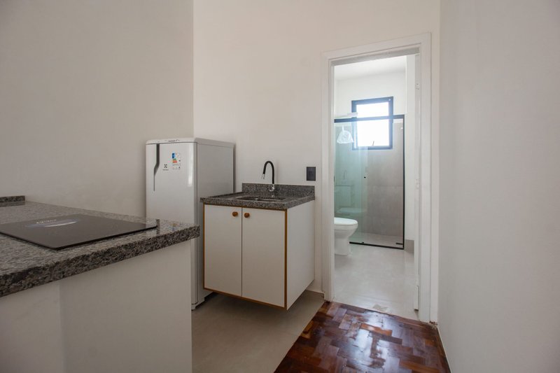 Studio Metrô Santa Cecília 32m² sem depósito e ACEITA PET Rua Ana Cintra São Paulo - 