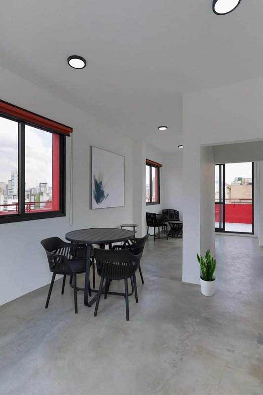 Studio Metrô Santa Cecília 30m² - ACEITA PET - sem depósito caução Rua Ana Cintra São Paulo - 