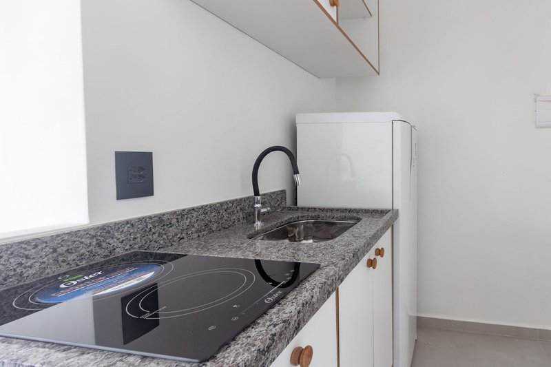 Studio Metrô Santa Cecília 30m² - ACEITA PET - sem depósito caução Rua Ana Cintra São Paulo - 