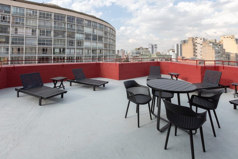 Studio Metrô Santa Cecília 30m² - ACEITA PET - sem depósito caução Rua Ana Cintra São Paulo - 