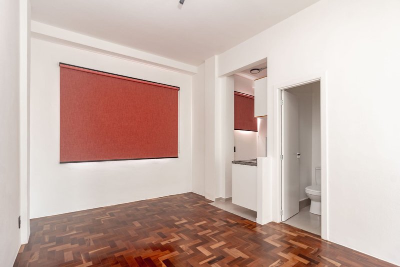 Studio Metrô Santa Cecília 24m² - Aceita PET - sem depósito caução ou fiador Rua Ana Cintra São Paulo - 