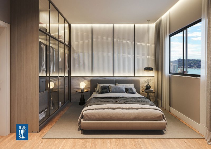 APARTAMENTO COM 1 SUÍTE MAIS 1 DORMITÓRIO EM ITAPEMA  Itapema - 