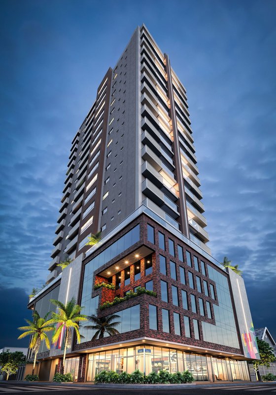 APARTAMENTO COM 1 SUÍTE MAIS 1 DORMITÓRIO EM ITAPEMA  Itapema - 