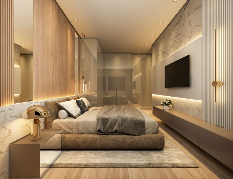 APARTAMENTO COM 1 SUÍTE MAIS 1 DORMITÓRIO EM ITAPEMA  Itapema - 