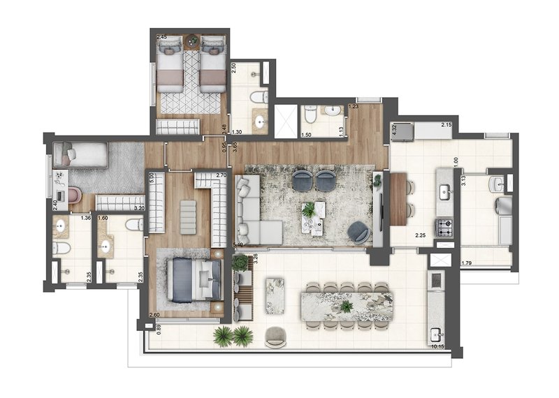 Apartamento tipo 75m² no Ipiranga 3 dorm 1 suíte 1 vaga ( PRONTO ) Rua Ettore Lantieri São Paulo - 
