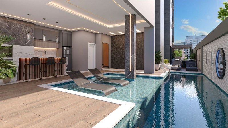 APARTAMENTO COM 2 SUÍTES EM MEIA PRAIA  Itapema - 