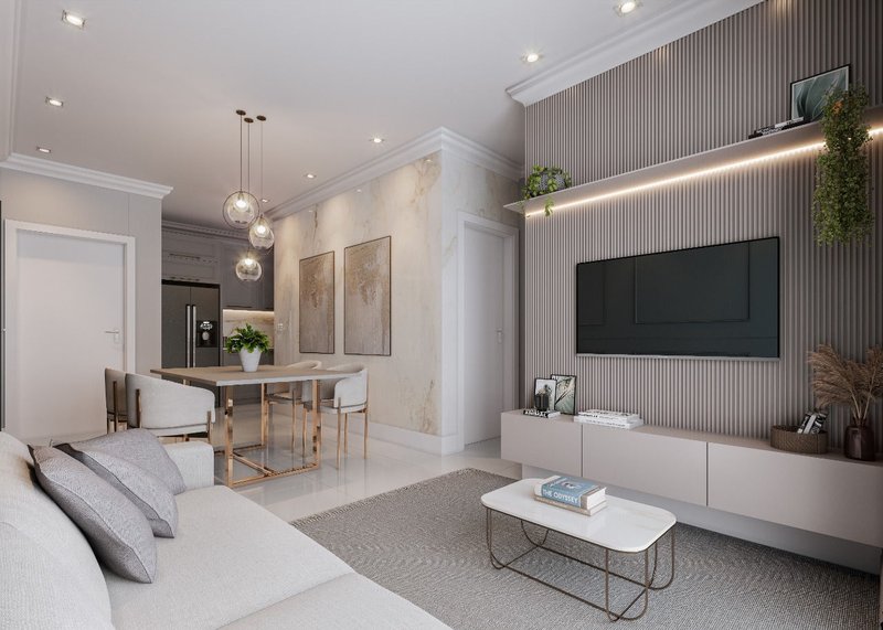APARTAMENTO COM 1 SUÍTE + 2 DORMITÓRIOS EM ITAPEMA  Itapema - 
