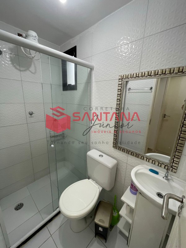 Apartamento Cobertura Semimobiliado com 3/4, sendo 1 Suíte – Lauro de Freitas Rua Doutor Gerino de Souza Filho Lauro de Freitas - 