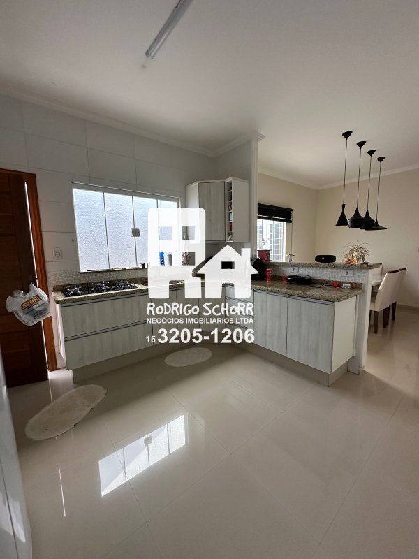 🏡 Casa à Venda – 3 Quartos (1 Suíte) Pq Santa 3 Marias - gourmet incrivel com banheiro  Tatuí - 