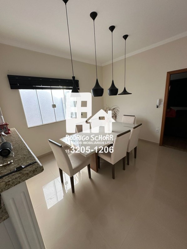 🏡 Casa à Venda – 3 Quartos (1 Suíte) Pq Santa 3 Marias - gourmet incrivel com banheiro  Tatuí - 