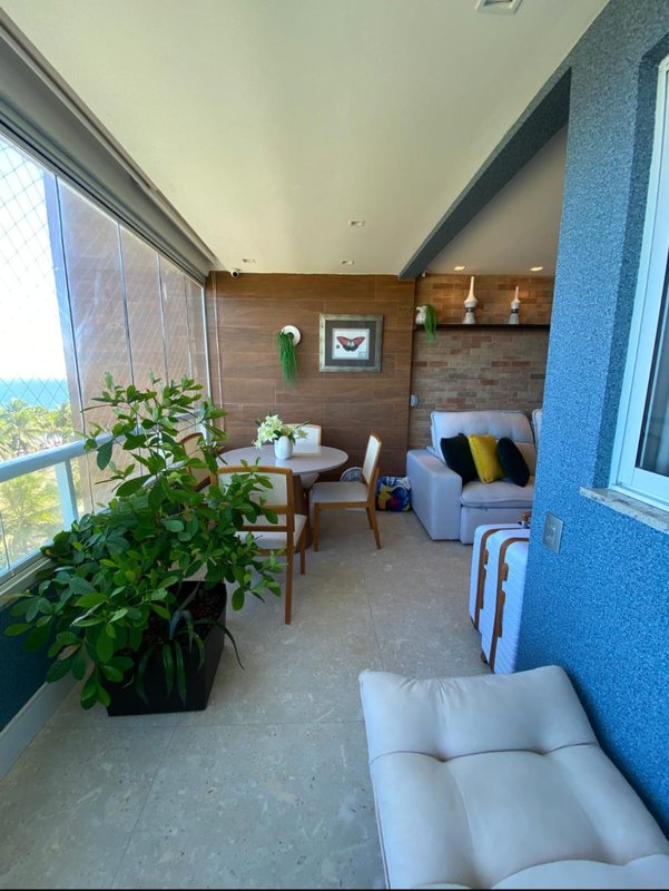 APARTAMENTO 2 QUARTOS SUÍTE VARANDA GARAGEM ELEVADOR  VISTA MAR  À VENDA EM ITAPUÃ!! Rua do Vento Sul Salvador - 