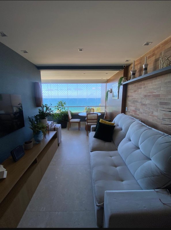 APARTAMENTO 2 QUARTOS SUÍTE VARANDA GARAGEM ELEVADOR  VISTA MAR  À VENDA EM ITAPUÃ!! Rua do Vento Sul Salvador - 
