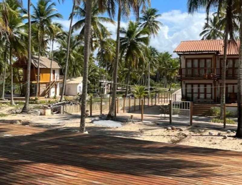 Lote à venda em condomínio pé na areia em Mogiquiçaba litoral Sul Baiano Reserva Mogiquiçaba  BELMONTE - 