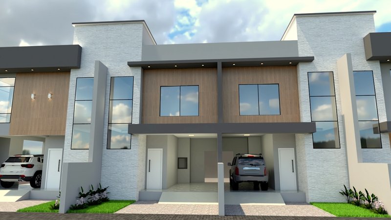 CASA COM 3 DORMITÓRIOS NO BAIRRO TOMAZ COELHO  Brusque - 