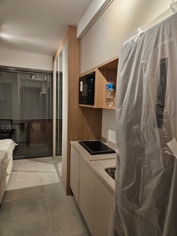Studio Mobiliado com 25m² em Pinheiros Rua Alves Guimarães São Paulo - 