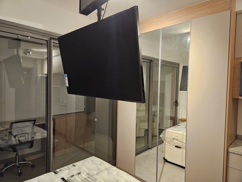 Studio Mobiliado com 25m² em Pinheiros Rua Alves Guimarães São Paulo - 