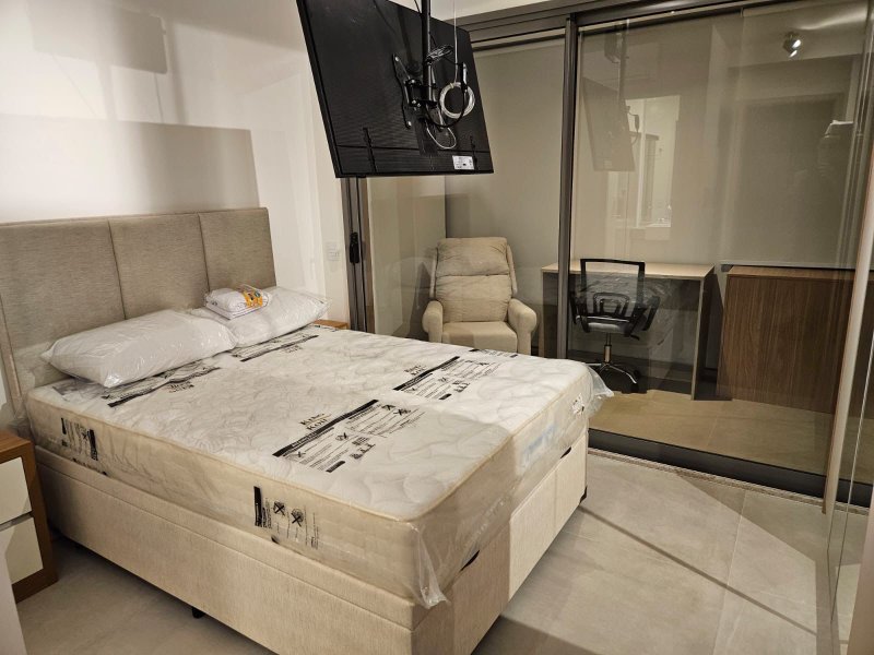 Studio Mobiliado com 25m² em Pinheiros Rua Alves Guimarães São Paulo - 