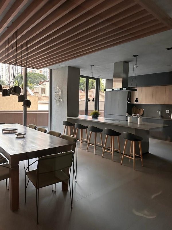 Studio Mobiliado com 25m² em Pinheiros Rua Alves Guimarães São Paulo - 