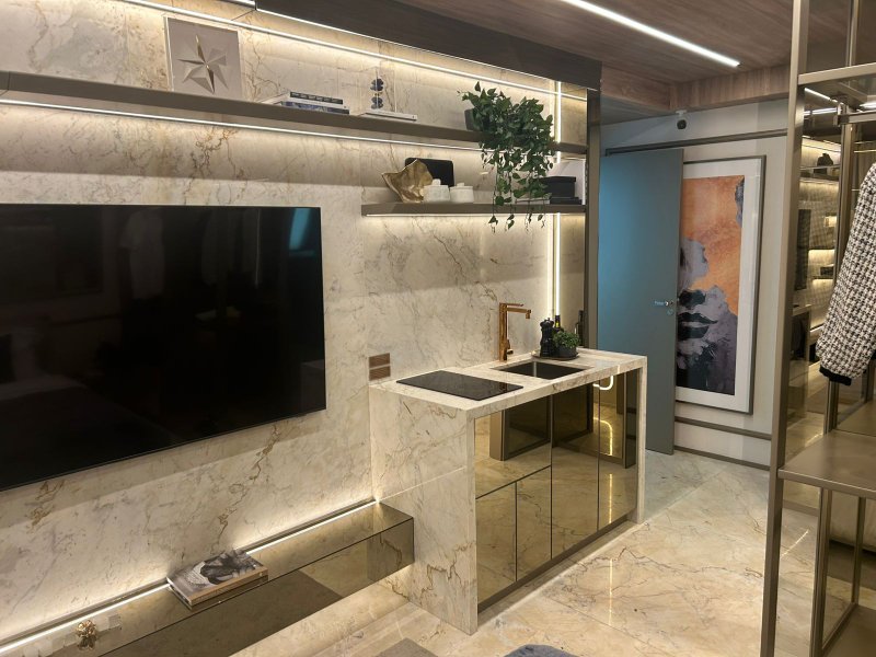 Studio 26m² na Bela Vista próximo ao Metrô Rua Maestro Cardim São Paulo - 