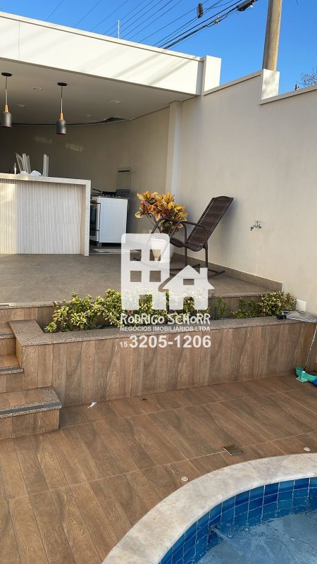 🏡 Linda Casa de alto padrão, moderna com piscina e gourmet - bairro CHACARA JUNQUEIRA  Tatuí - 