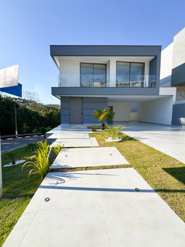 Casa Nova Alto Padrão Real Park Av Renova dos Santos Arujá - 