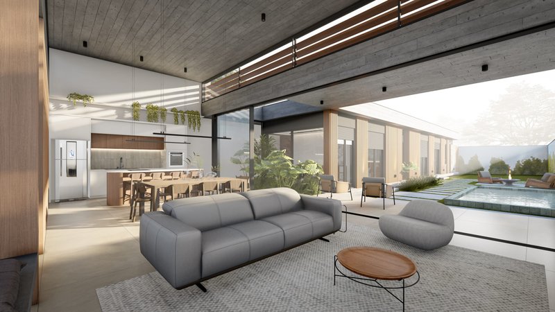 Casa em condominio fechado com 4 suítes Rua Altos do Santa Rita Porto Alegre - 