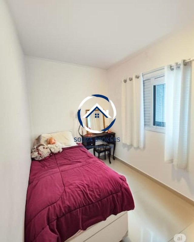 Excelente cobertura de 160m² na Vila Humaitá em Santo Andre  Santo André - 