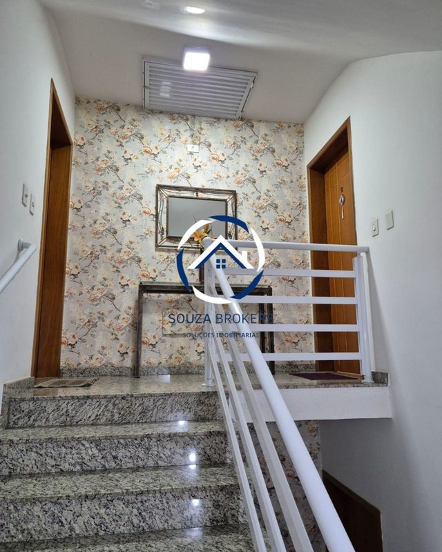 Excelente cobertura de 160m² na Vila Humaitá em Santo Andre  Santo André - 