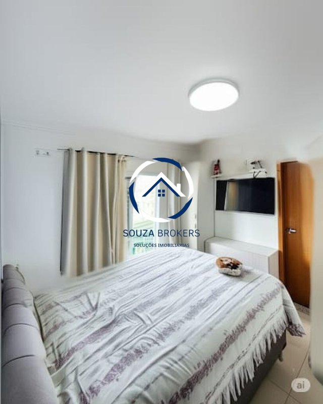 Excelente cobertura de 160m² na Vila Humaitá em Santo Andre  Santo André - 