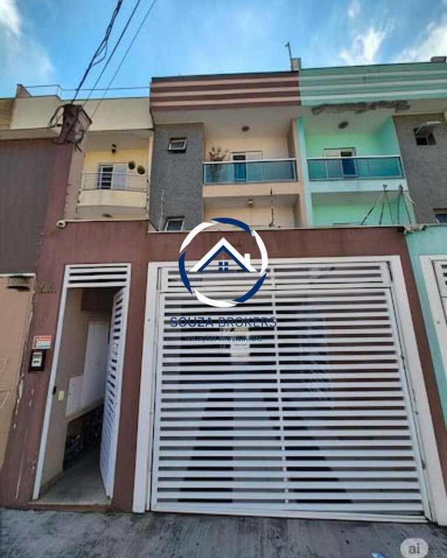 Excelente cobertura de 160m² na Vila Humaitá em Santo Andre  Santo André - 