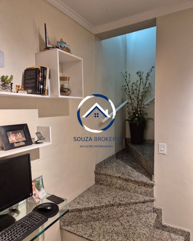 Excelente cobertura de 160m² na Vila Humaitá em Santo Andre  Santo André - 