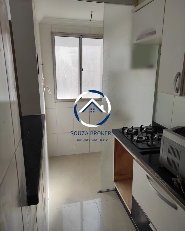 Lindo apartamento de 56m² no Parque São Vicente em Mauá  Mauá - 
